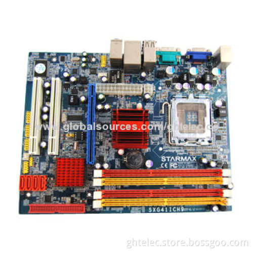 Supports 1,333/1,066/800/533MHz FSB Motherboard, G41 for DDR2/DDR3